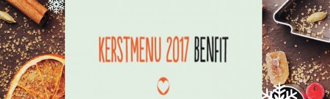 KERSTMENU 2017 BENFIT: Fitness-Ernährung für Weihnachten.