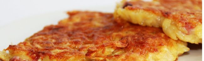 BF-rosti-plaattaart-1600×480 Herzhafte Kartoffelpuffer, perfekt für Fitness-Mahlzeiten.