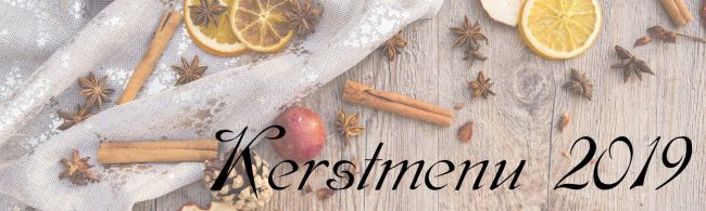 Kerstmenu 2019: festliches Weihnachtsmenü für eine gesunde Ernährung.