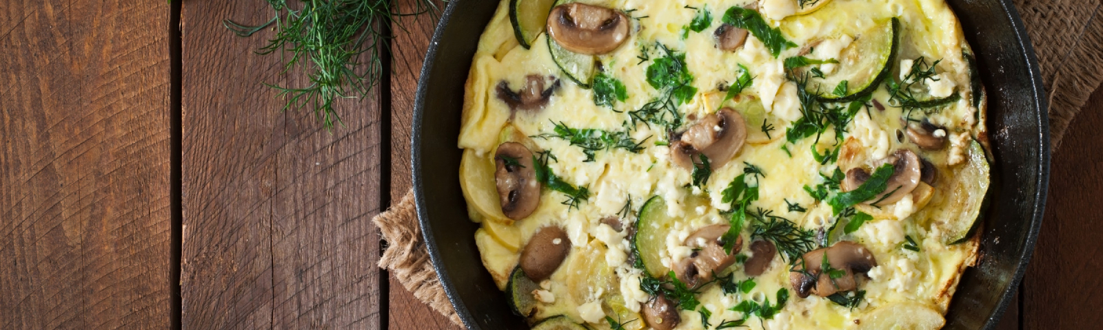 Pilz-Zucchini-Frittata: Proteinreiche Mahlzeit für Fitnessfans