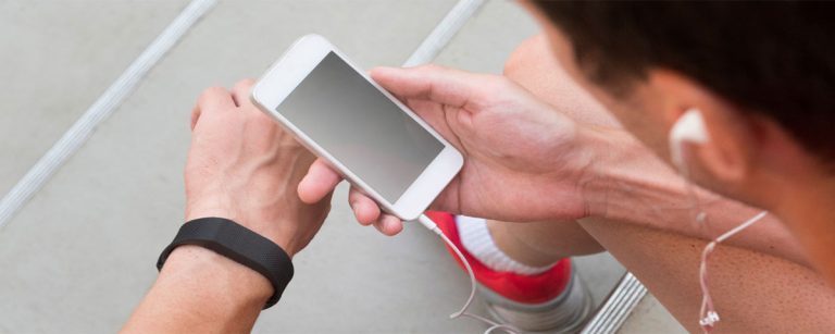 WHOOP activity tracker worn on wrist measuring sleep, recovery and performance