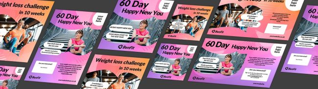 Trainer erstellt digitalen Essensplan Fitness mit BenFit Software für Gym-Mitglieder