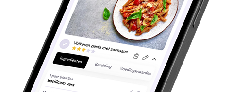 BenFit app - Voedingsplan