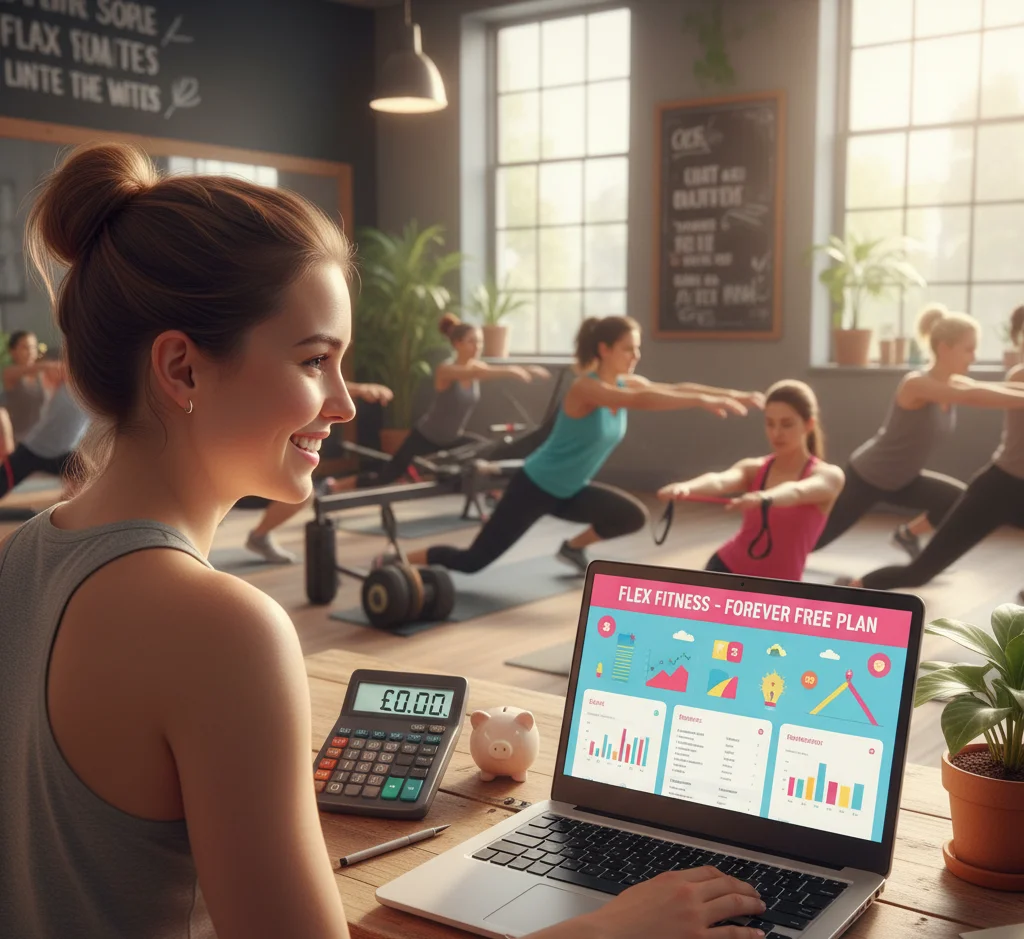 Small boutique gym owner in intimate startup setting